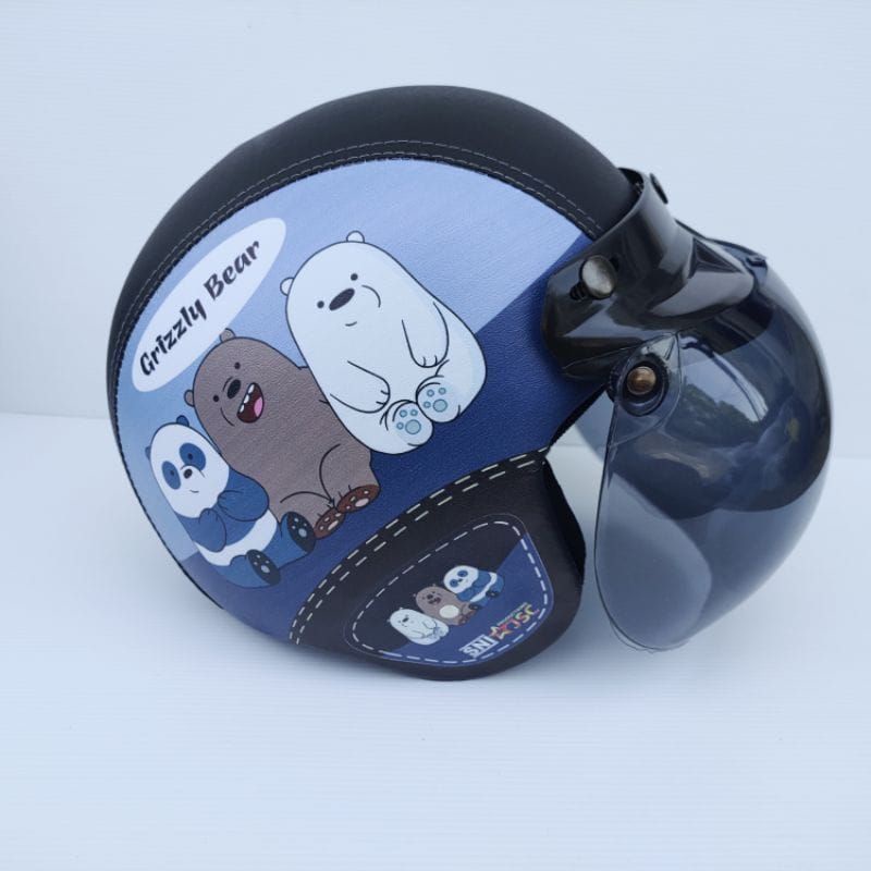 HELM BOGO DEWASA / HELM BOGO KARAKTER / HELM BOGO PRESS KACA CEMBUNG