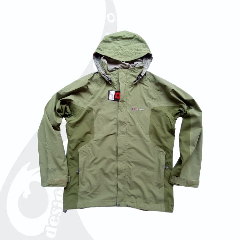 jaket berghaus goretex performent shell outdoor