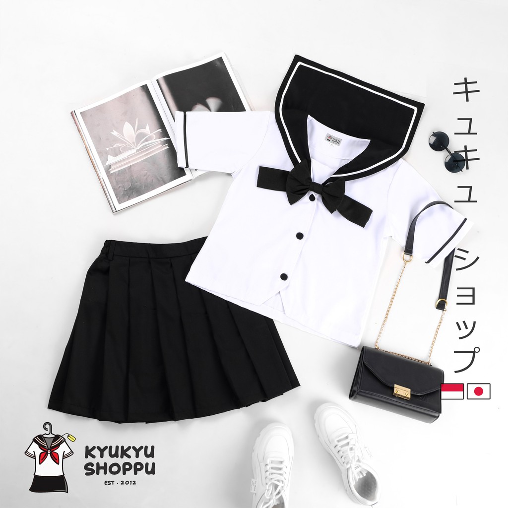 Seifuku By KYUKYU (Ky005) High Quality REAL PIC-Japan Korean uniform cosplay seragam sekolah Jepang