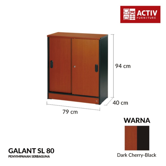 lemari serbaguna activ galant sl 80