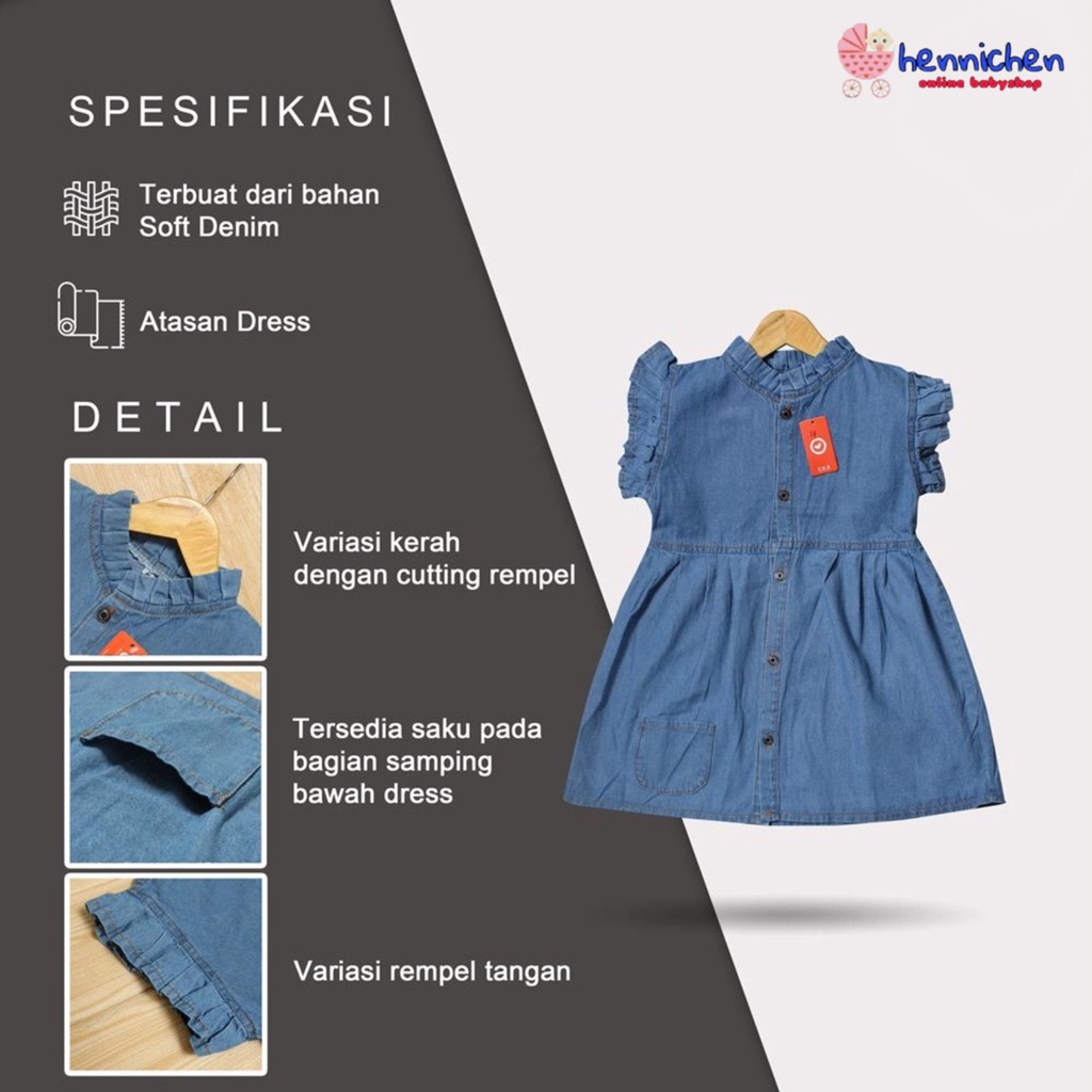 Dress Anak Victoria Atasan Anak Perempuan Fashion Anak Perempuan 1-6 tahun OVIKIDS