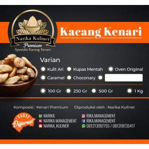 

Promo Kacang Kenari 500gr ready terbatas