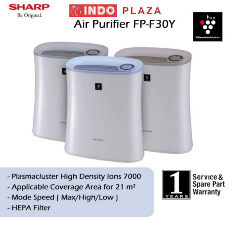 AIR PURIFIER SHARP FP-F30Y AREA 21 M2