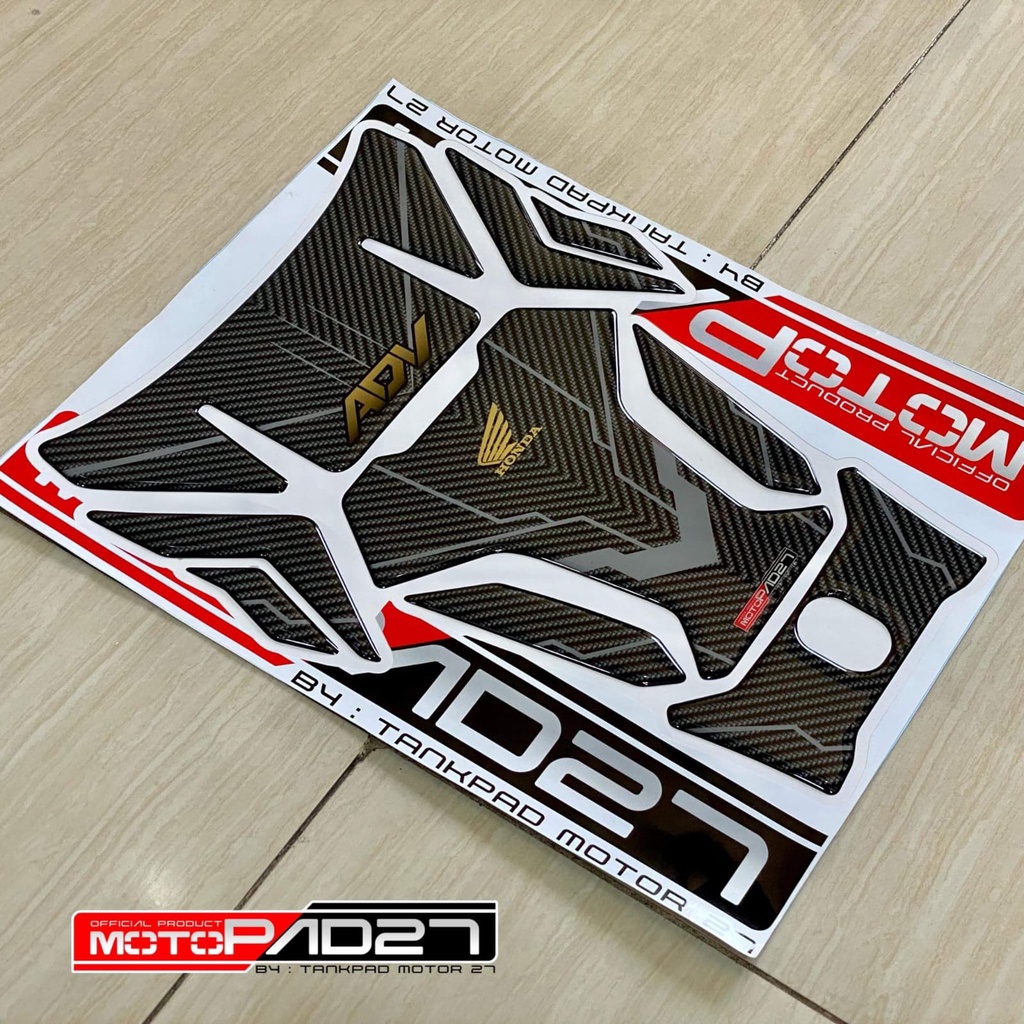 Sticker Stiker tankpad deckpad honda ADV 160 ADV 150  carbon resin premium