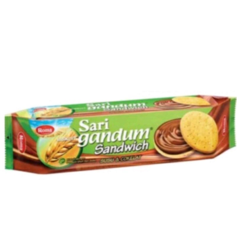 

Roma Sari Gandum Coklat 115gr