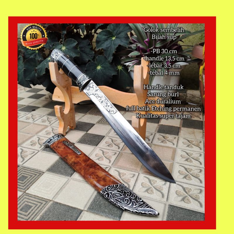 PISAU SEMBELIH BILAH SUP SUPER TAJAM