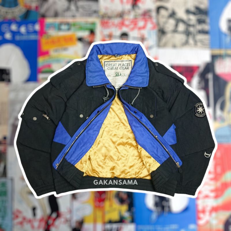 Jaket Vintage Ellesse Ski / Racing / Thrift / Second / Bekas