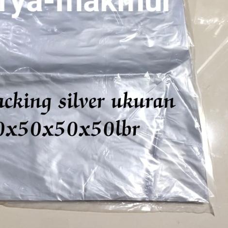 

HD packing silver uk 40x50 Plastik silver kantong bungkus paket