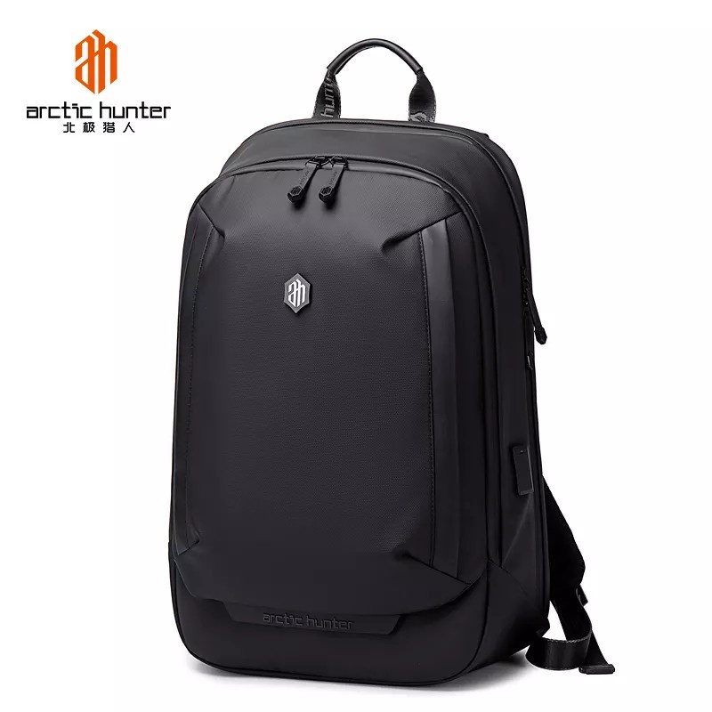 B00443 Tas Arctic Hunter Pria Ransel Laptop Bag 15.6 Waterproof USB