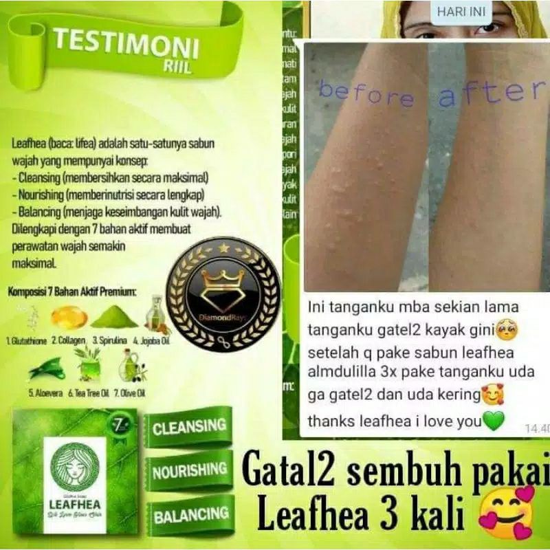 SABUN LEAFHEA ORIGINAL