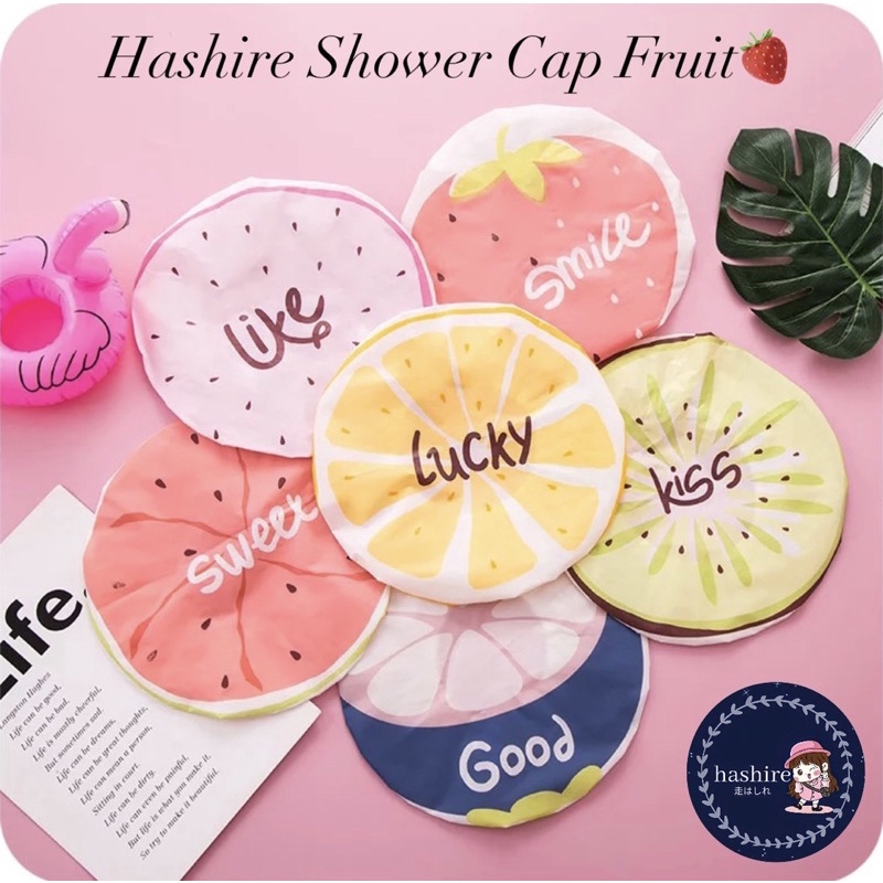 SHOWER CAP KARAKTER KARTUN TOPI MANDI WATERPROOF | HAIR CAP PENUTUP KEPALA