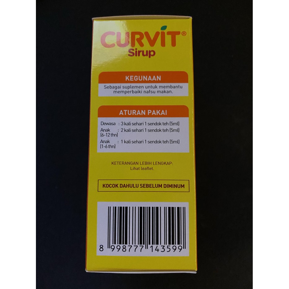 Curvit sirup 60 ml