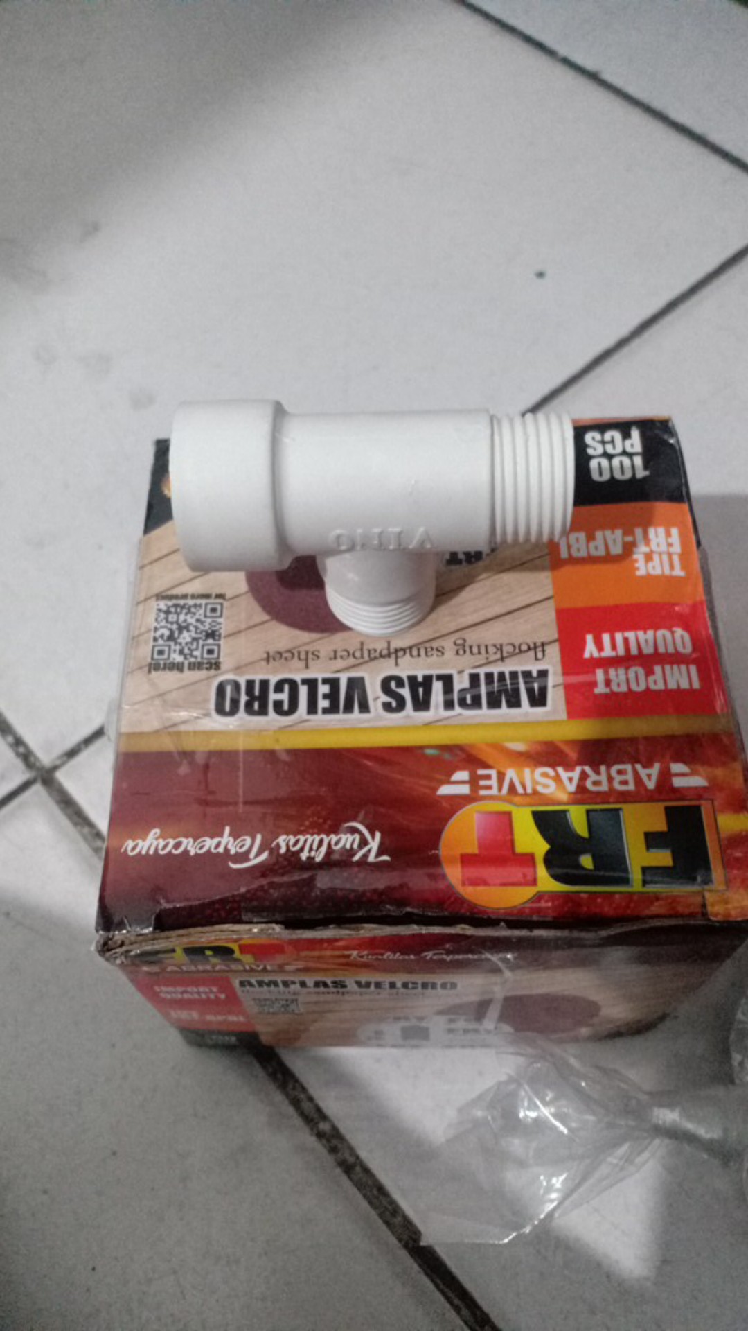 Tee Pvc Shower Closet Drat Luar Dalam / Tee Fitting Aw Putih 1/2 Inch