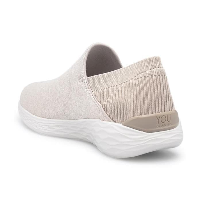 Sepatu Wanita You by Skechers Original warna cream