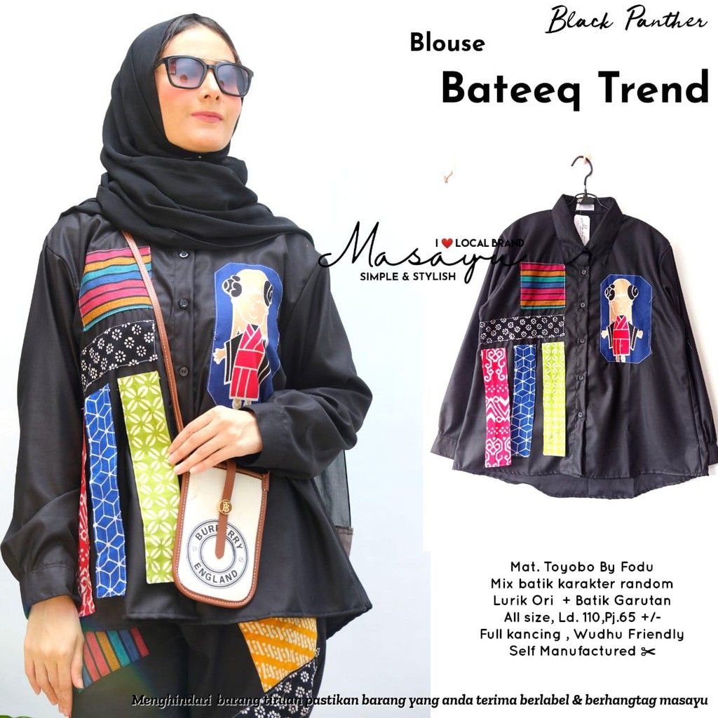 Blouse bateeq trend by masayu