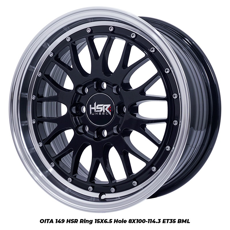 velg racing r15 Tipe OITA HSR R15 velg mobil Jazz Mobilio Satya Brio velg mobil hsrwheel original ring 15 velg mobil hsr murah r15 velg ring 16 velg ring 17 velg ring 18 velg mobil baru ring 14 velg hsr te37 ce28 ssw jf luxury lenso mugen bbs