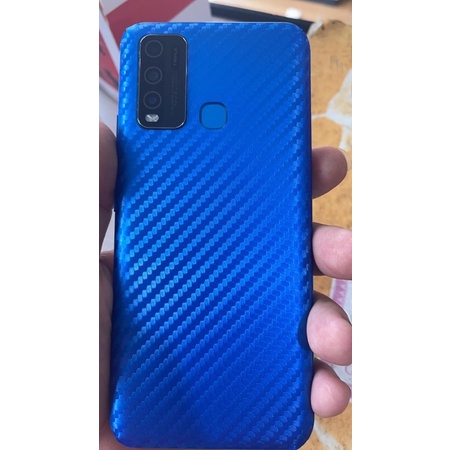 STIKER CARBON / GARSKIN CARBON / SKIN BACKSCREEN PROTECTOR ANTI GORES OPPO RENO 6