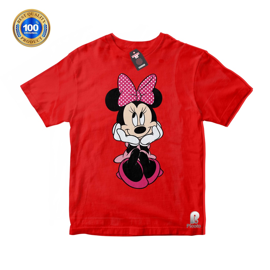 KAOS ANAK MINI MOUSE, MICKEY MOUSE Bahan Cottun