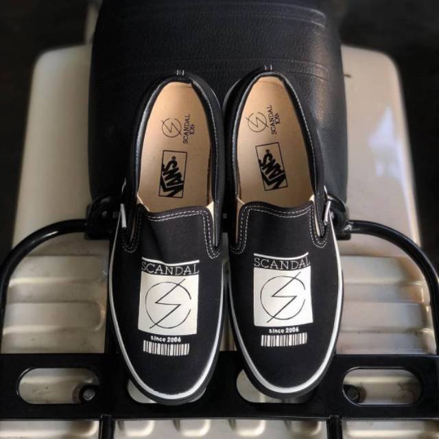 vans slip on x scandal