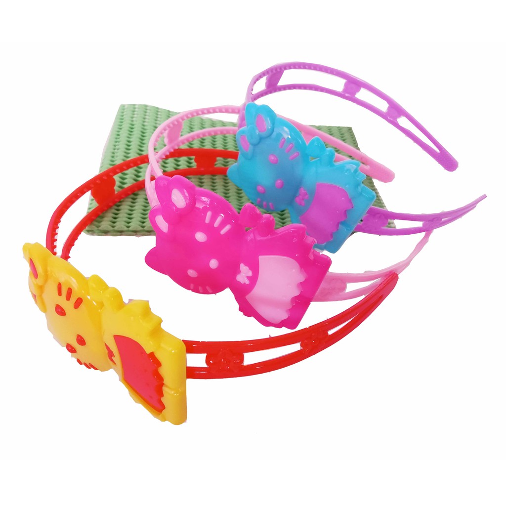 Isi 3 pcs Bando Anak Fancy Karakter Multiwarna