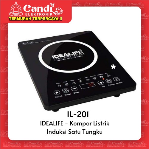 Jual IDEALIFE Kompor Listrik Induksi 1 Satu Tungku IL 201 Induction