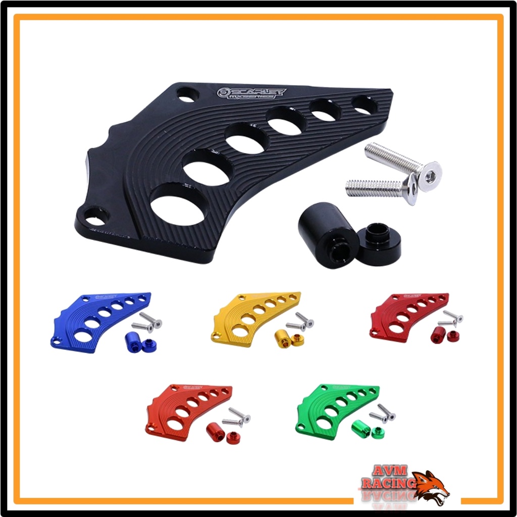 cover gear klx 150 scarlet 2204 - cover gir depan klx 150 cnc - tutup gear depan klx 150 cnc - cover