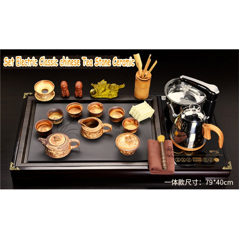 Classic Chinese Tea Electric set Stone ceramic / Teapot set