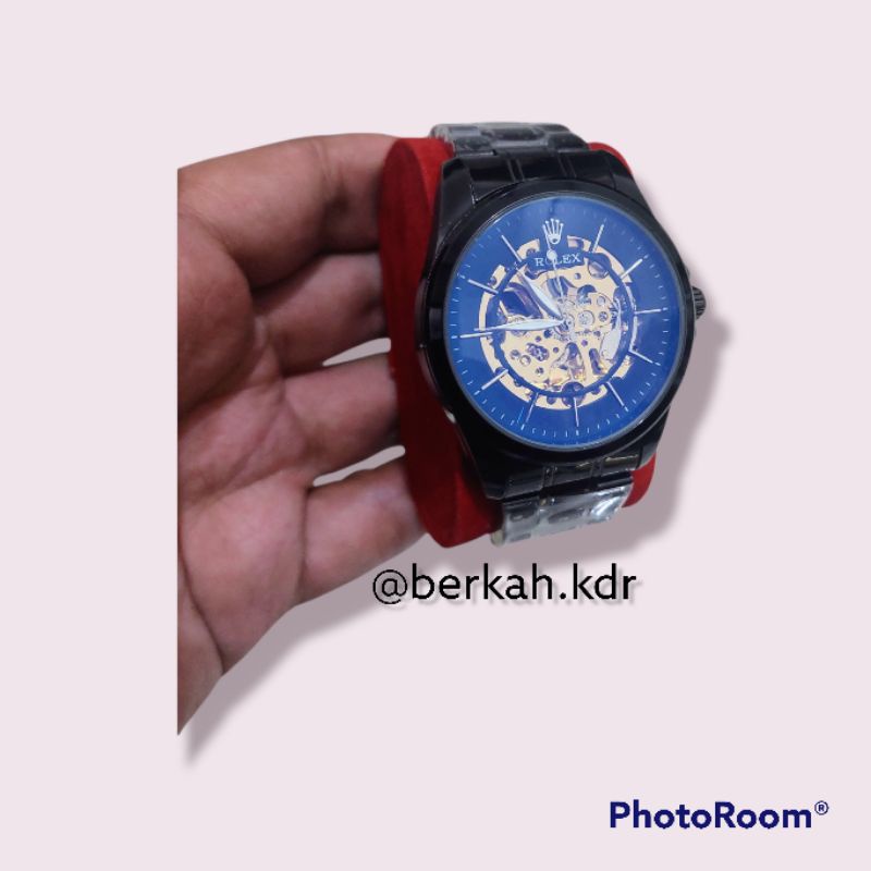 JAM TANGAN PRIA ROLEX OTOMATIS TANPA BATERAI
