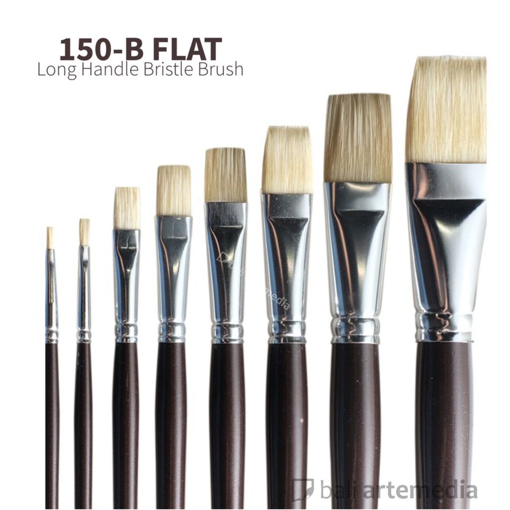 Artemedia Brush 150-B Flat Bristle Brush