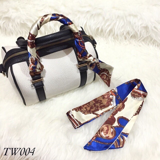 ☛TK☚ R371 Syal / Scraf / Twilly Untuk TAS Women New Elegant Motif Import