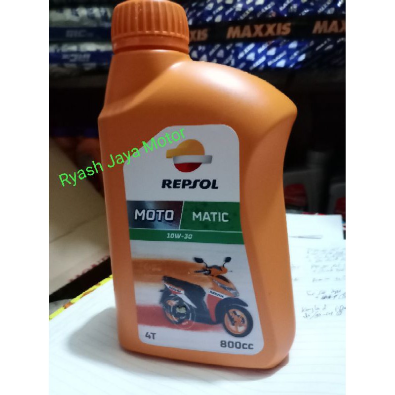 oli repsol Matic 800ml SAE 10-30w for beat F1/esp/vario 125/110/Mio J/mio smile/Xeon/Scoopy/spacy