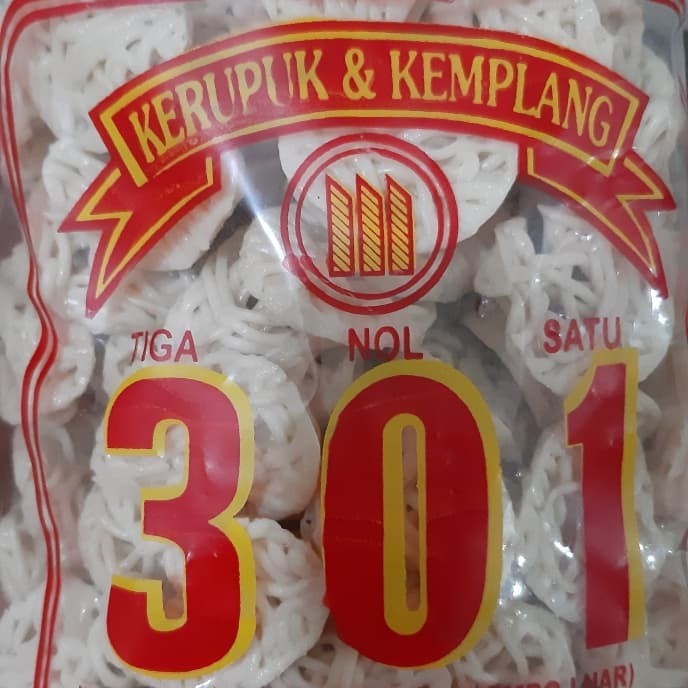 

Krupuk 301 Keriting Mentah 1/2 kg