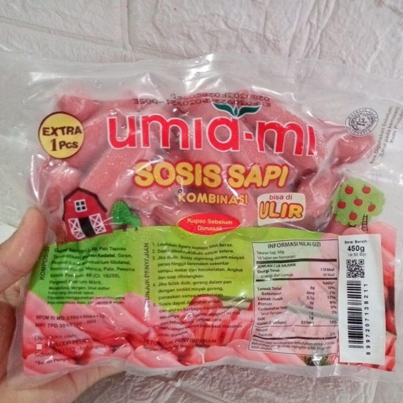 

umia mi sosis sapi cocktail / Sosis Frozen