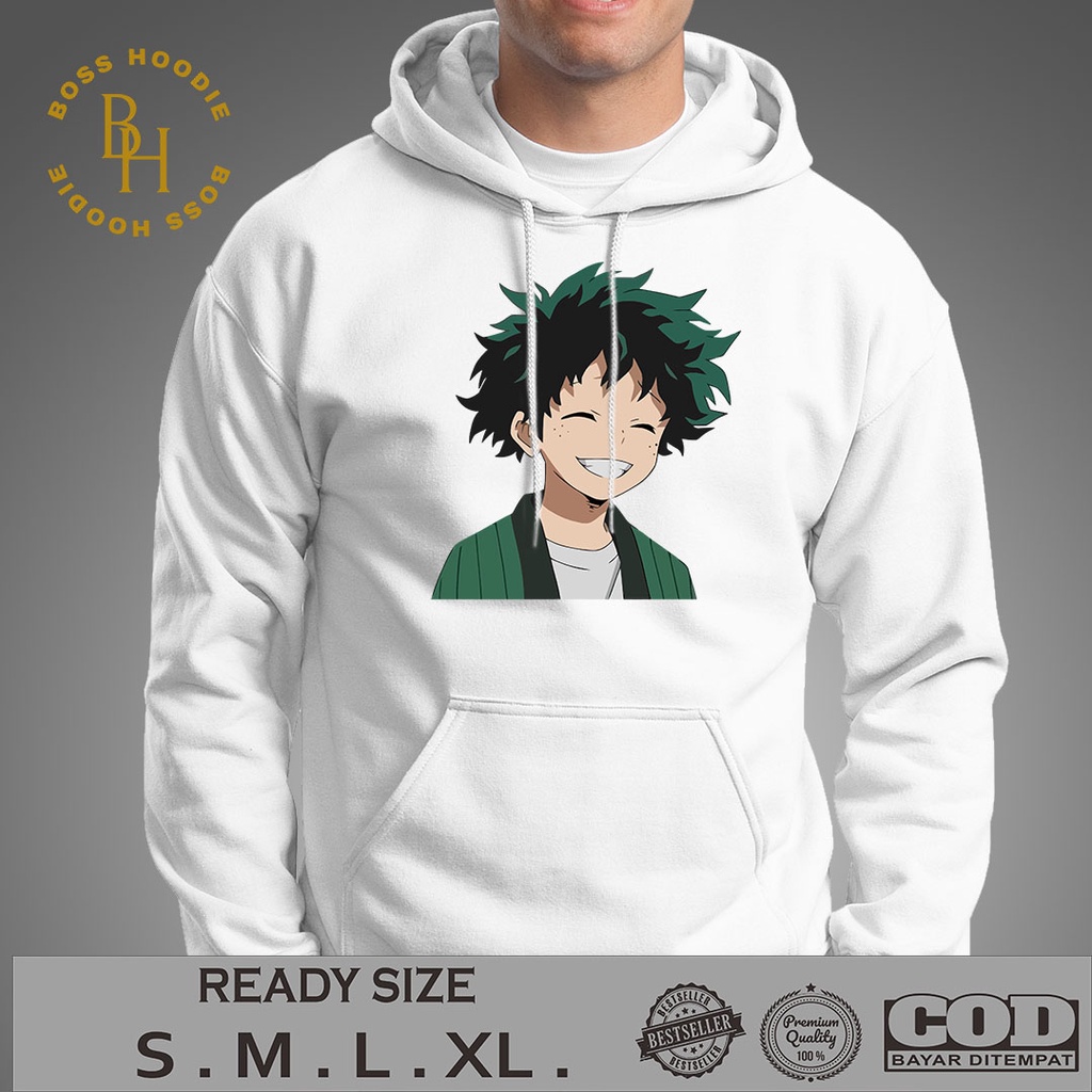 HOODIE Izuku Midoriya | HOODIE PRIA | JAKET PRIA | HOODIE KEREN