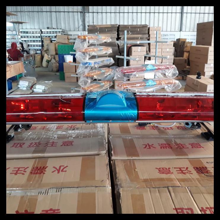 TERLARIS LAMPU ROTARY POLICE/AMBULANCE 22R6 - MERAH 