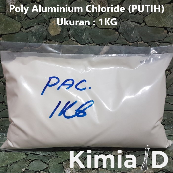 Poly Aluminium Chloride 1Kg - PAC - Bubuk Pembersih Air Kolam - Penjernih Air - Bak Mandi