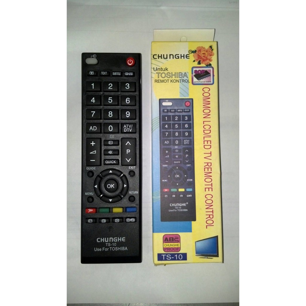 REMOT/REMOTE TV TOSHIBA LCD/LED/TABUNG MULTI/UNIVERSAL/SERBA GUNA