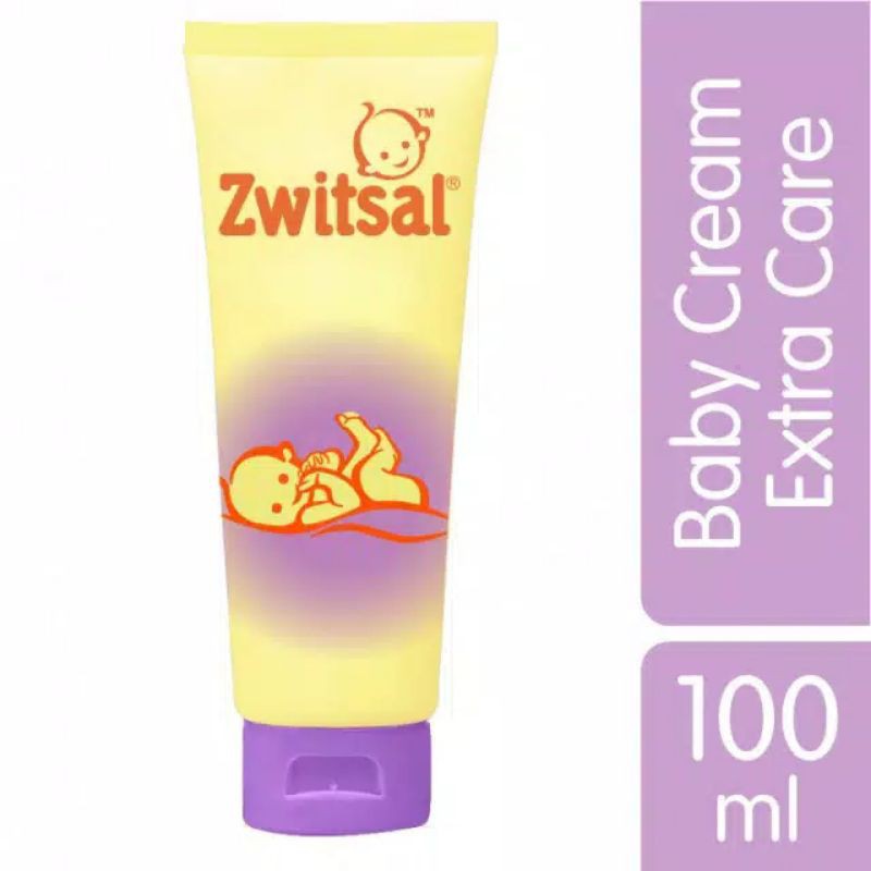 Zwitsal Baby Cream Extra Care Zinc 100 ml -