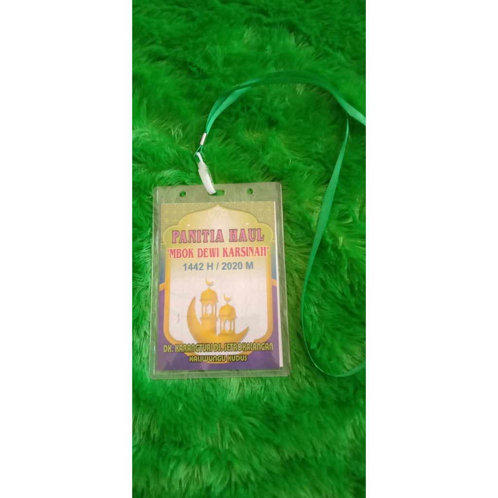 

Fullset Tali Lanyard plus Plastik Id Card / Panitia / Seminar Limited