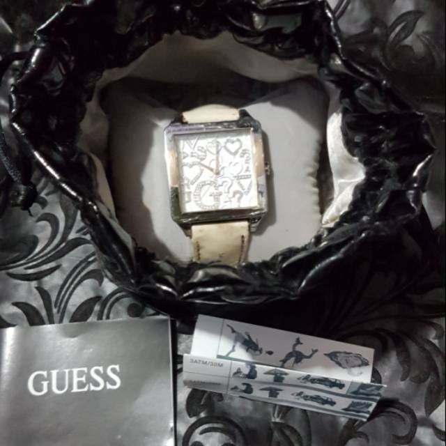 Jam tangan guess watches original ori bekas second preloved arloji