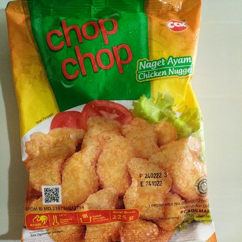 

chop chop nugget 225gr