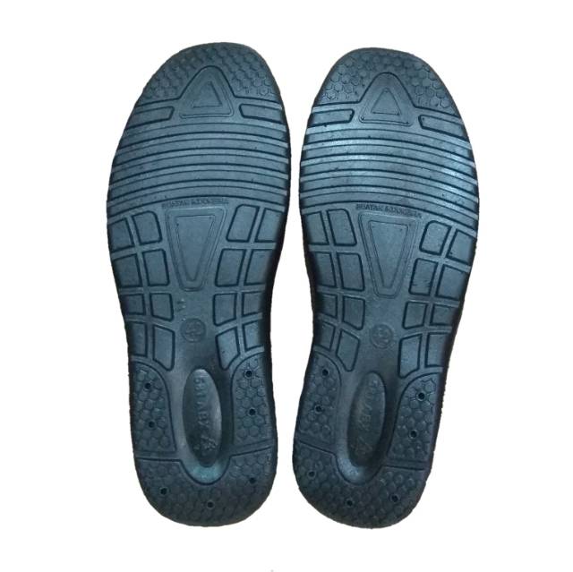 TBS Sandal Slop Karet Pria Warna Coklat Motif Kulit UlarABK581-3