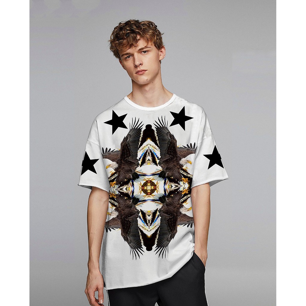 Baju Kaos Printing 3D Bangkok Thailand BURUNG Fullprint Full Print Spoon Import Distro