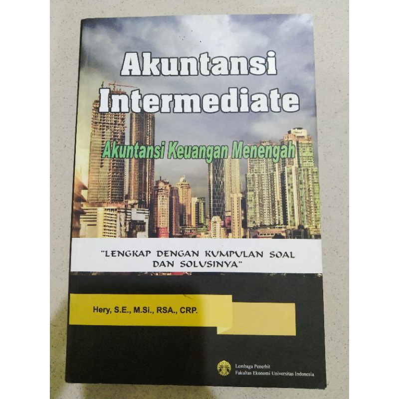 Akuntansi Intermediate (Akuntansi Keuangan Menengah)