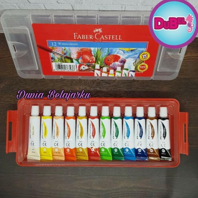 

Cat Air Faber Castell 12 Warna 6ml TUBE 121004P / Water Color