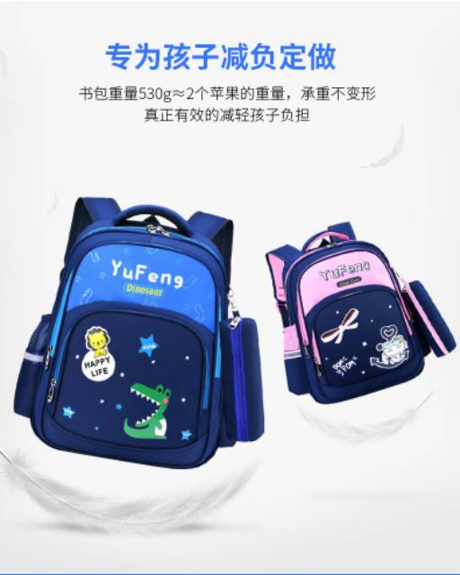 TAS RANSEL ANAK TAS BACKPACK YUFENG TAS RANSEL ANAK LAKI-LAKI PEREMPUAN RANSEL ANAK SCHOOL BAG