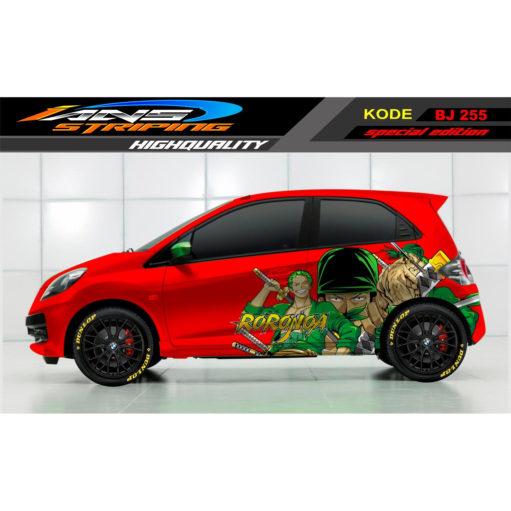 STIKER MOBIL BRIO, JAZZ, MOBILIO, YARIS, KARIMUN, MOBILIO, SIGRA / STICKER PRINT MOBIL