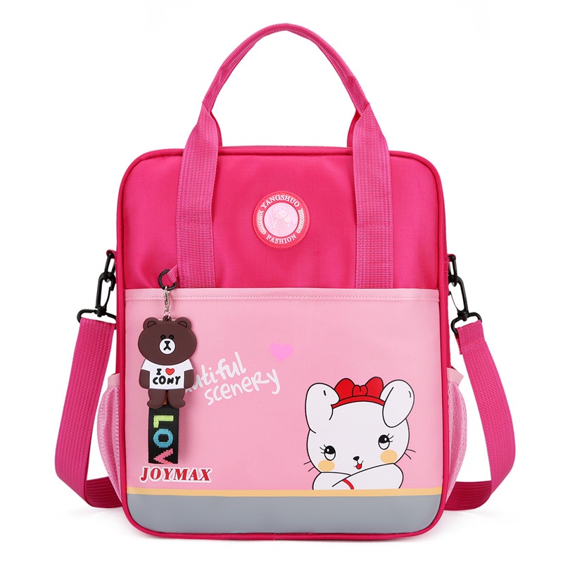 TAS RANSEL ANAK TK SD PEREMPUAN KARAKTER PINK RABITA IMPORT TA494P3 MURAH KANVAS PREMIUM BESAR MULTIFUNGSISEKOLAH GENDONG PUNGGUNG CEWEK