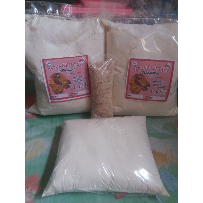 

tepung serbaguna tepung bumbu tepung kentucky tepung crispy homemade