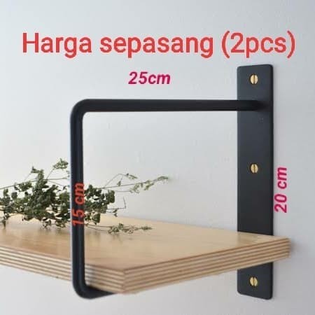 siku ambalan,rak siku papan hambalan shelf breacket